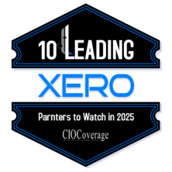 Xero partners mag 2025 award logo