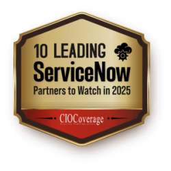 servicenow 2025 awar logo